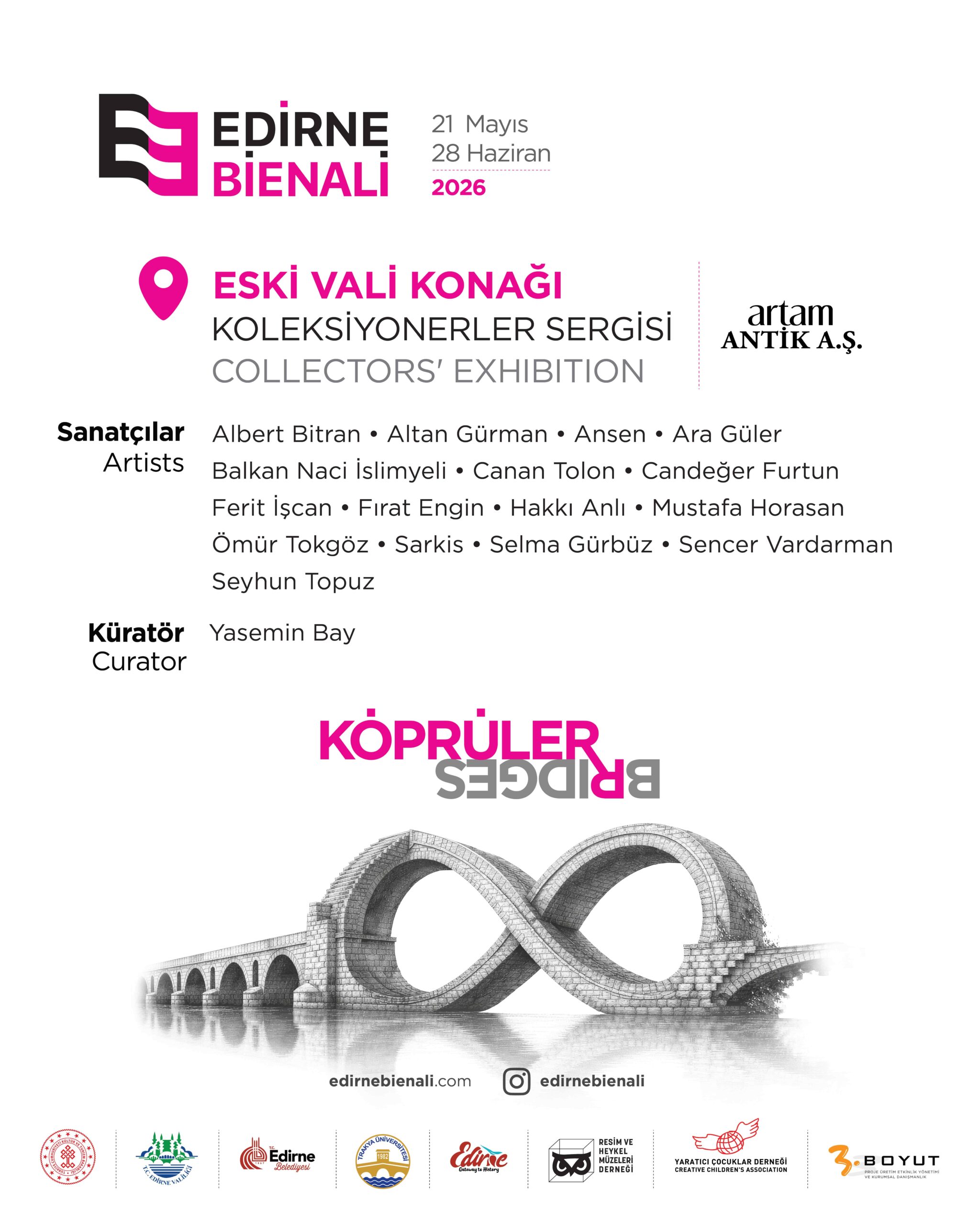 Koleksiyonerler Sergisi — sergi posteri