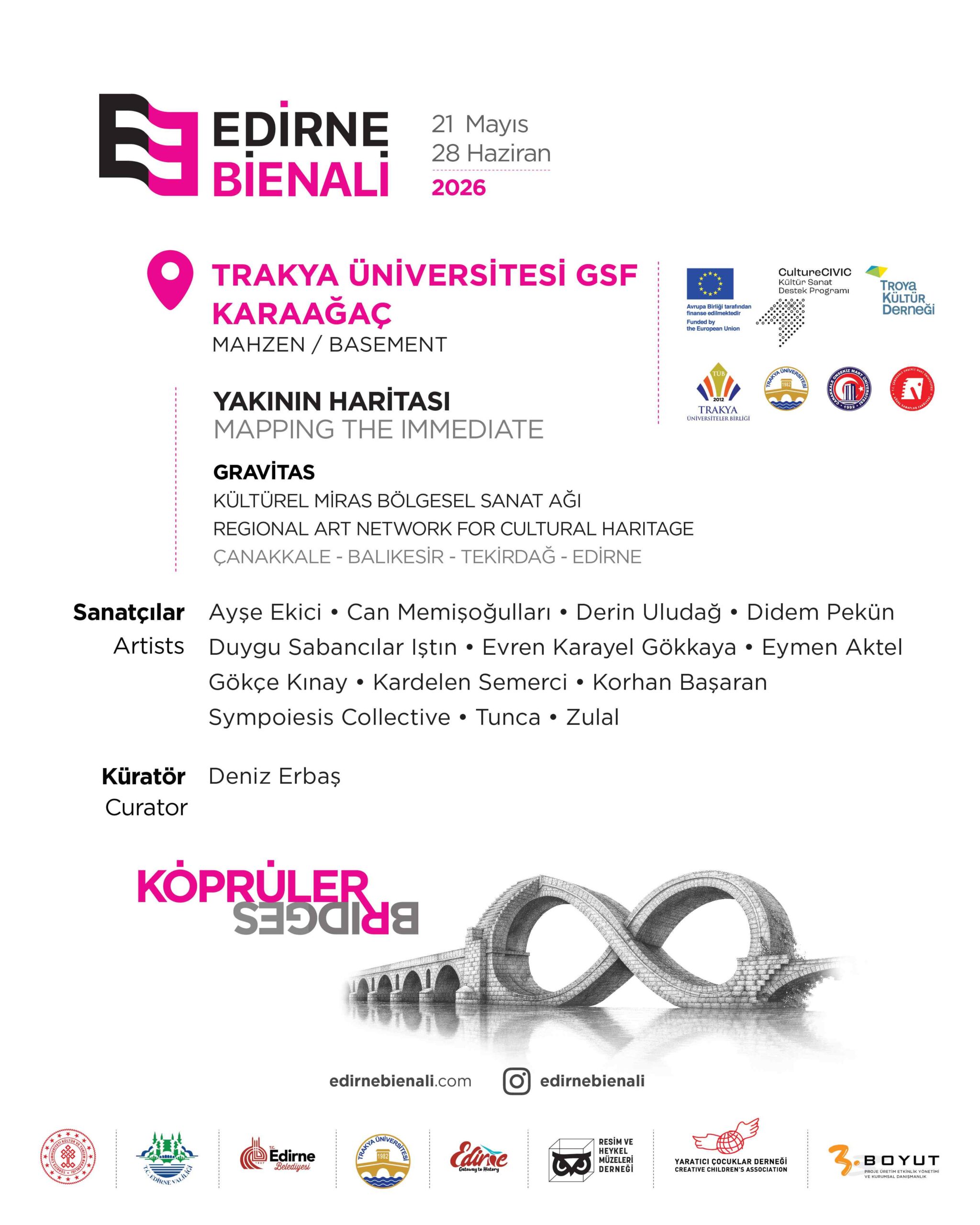 Yakının Haritası — sergi posteri