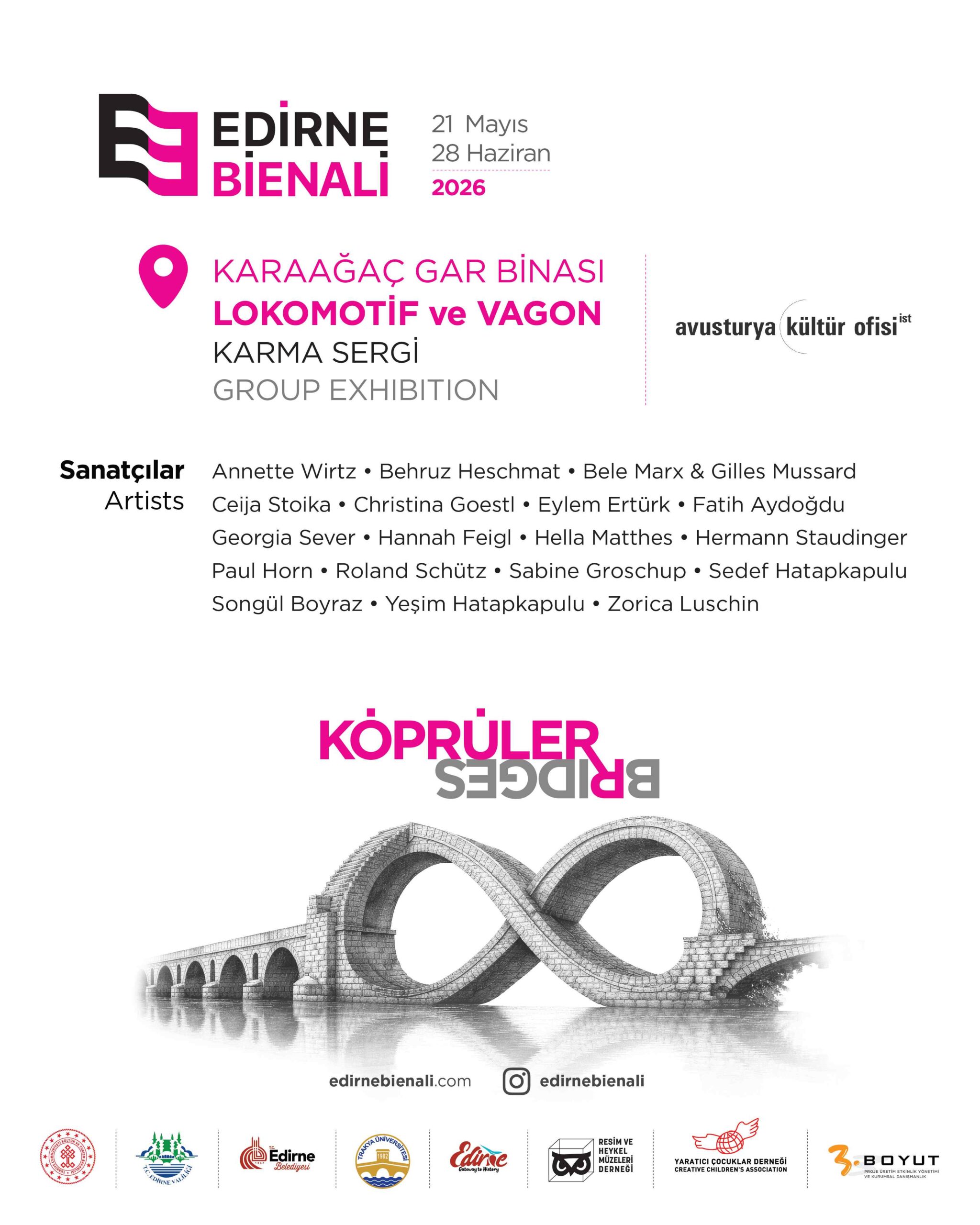 Köprüler / Bridges — sergi posteri