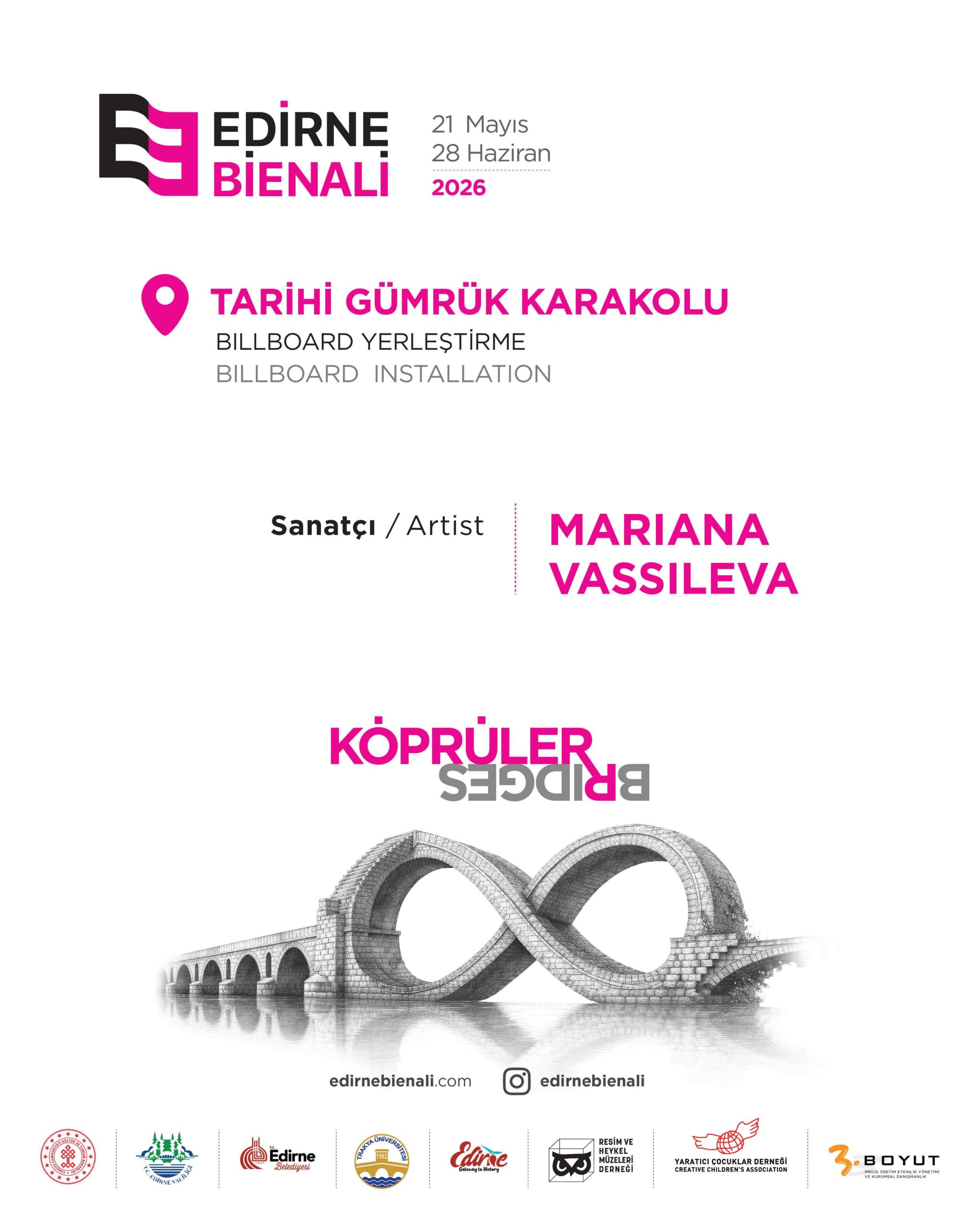 Billboard Yerleştirme — sergi posteri